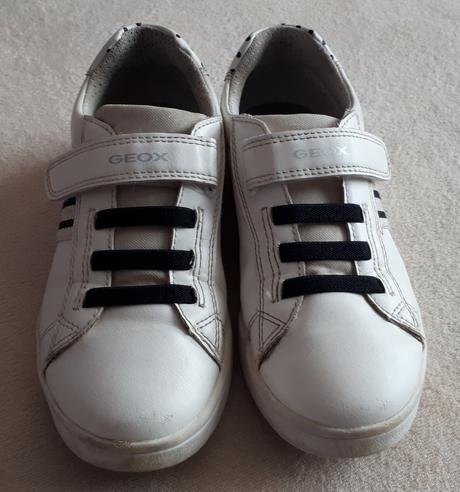 Dívčí boty, botky, bílé, geox, vel.32, geox,32