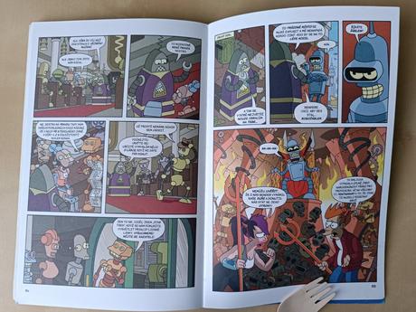 Komiks futurama dobývá vesmír, 