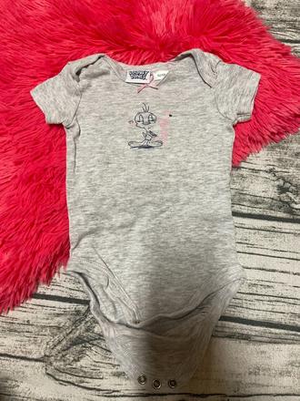 Dívčí body s krátkým rukávem looney tunes 62/68, lupilu,62