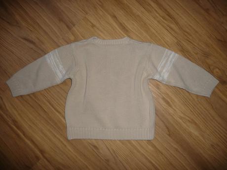 Hnědý svetřík george na 12-18m-vel.86, george,86