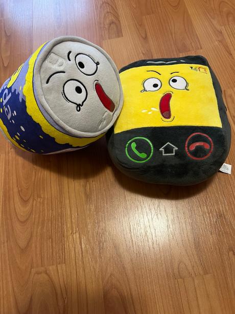 Plyšák telefon a soda-zvuk,