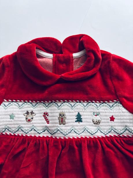 Semišový overal vánoční - v.0/3 měs., 62