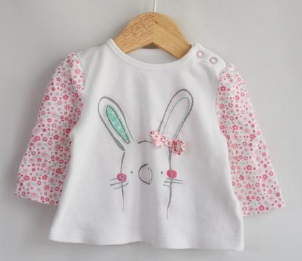 Tričko vel. 0 - 3 m, f&f,62