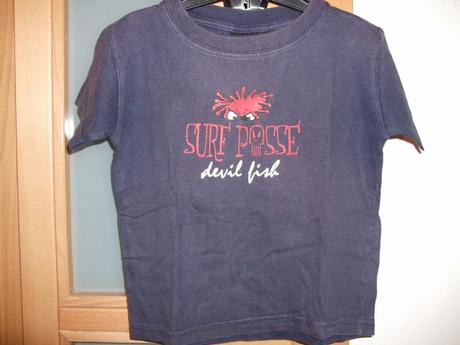 Štýlová košeľa + tričko devil fish, 104