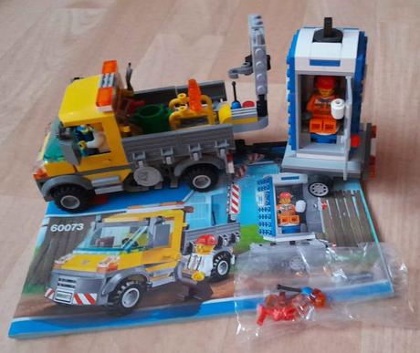 Lego city 60073, pouze 1x složené,