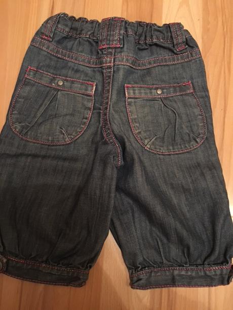 3/4 kalhoty- riflové tříčtvrťáky s regulací, gate,110