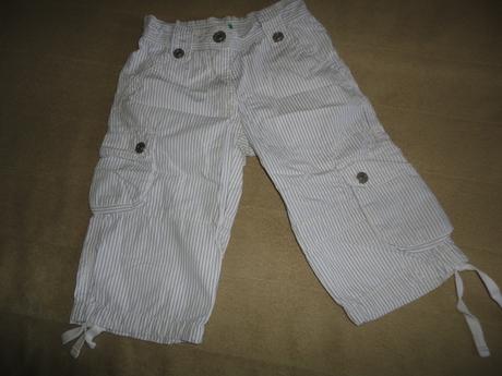 Supr letní 7/8 pumky benetton, vel. 2 roky, benetton,92