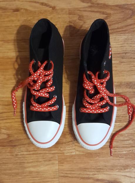 Nové dívčí kotníkové plátěné tenisky v.34, disney,34