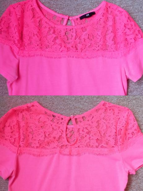 Delší tričko - šaty zn."h&m" vel."134-140", h&m,134