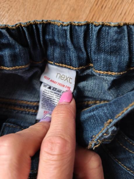 4krát džíny skinny kalhoty h&m next topolino, next,104