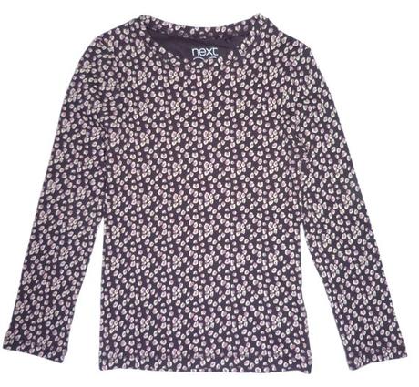 Bavlněné žebrované tričko vel.116, next,116