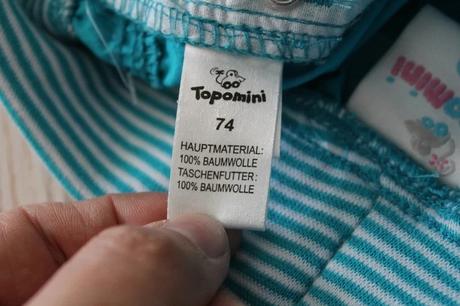 Kalhoty vel. 74, topolino,74