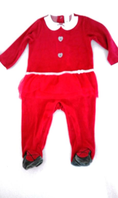 Sametový overal se sukénkou  vel.80, 80