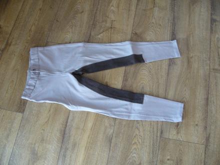 Dětské rajtky, vel.134, celokožený set, top stav, 134