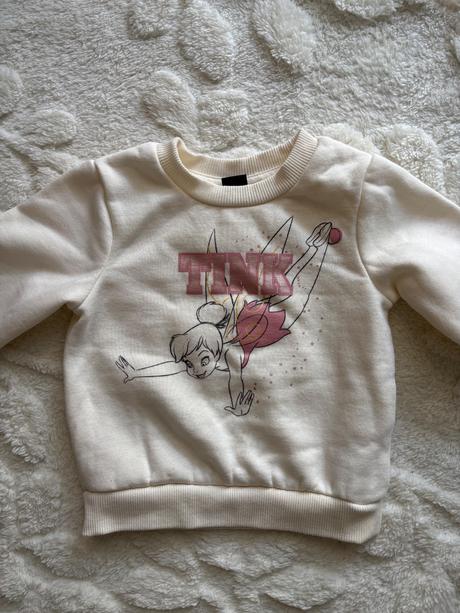 Mikina krémové barvy - v.9/12 měs. zn. disney, disney,80