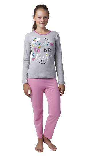 Dívčí bavlněné pyžamo, český výrobce, coonoor,164