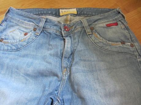 Bezva džínové, riflové kraťasy ke kolenům lee, lee,152