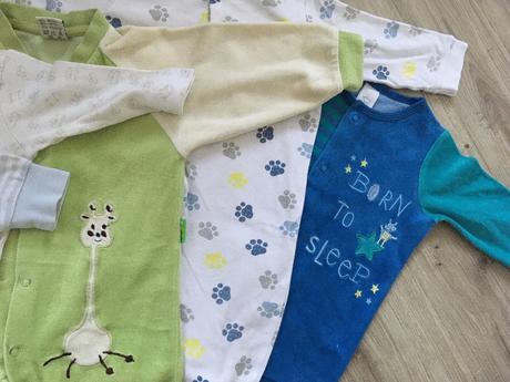 Sada 3 ks overalů pro kluka cca 74, c&a,74