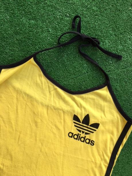 Žlutý top zn.adidas, adidas,m