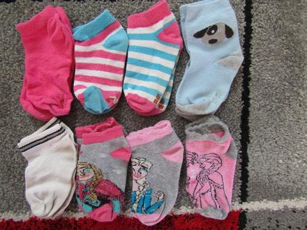 Ponožky pro holku i s elsou vel.98/104, 98