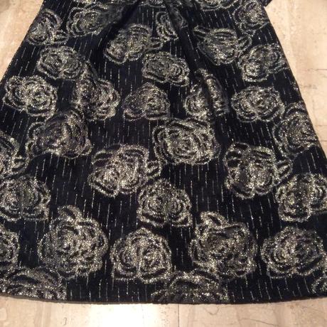 Luxusní zlato-černé šaty s podšívkou, john lewis,128