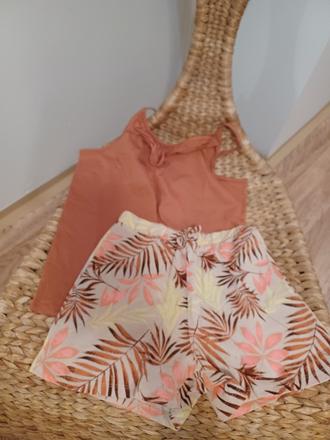 Letní komplet h&m 134/140, h&m,140