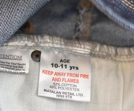 Džíny vel. 10 - 11 let, matalan,146