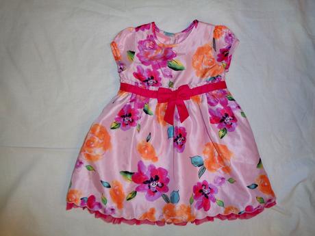 Nádherné slavnostní květované šaty, marks & spencer,80