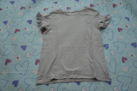140 146 next bavlněné prouhaté triko s kanýrky, next,140