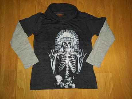 Tričko apache skeleton urban outlaws, 140