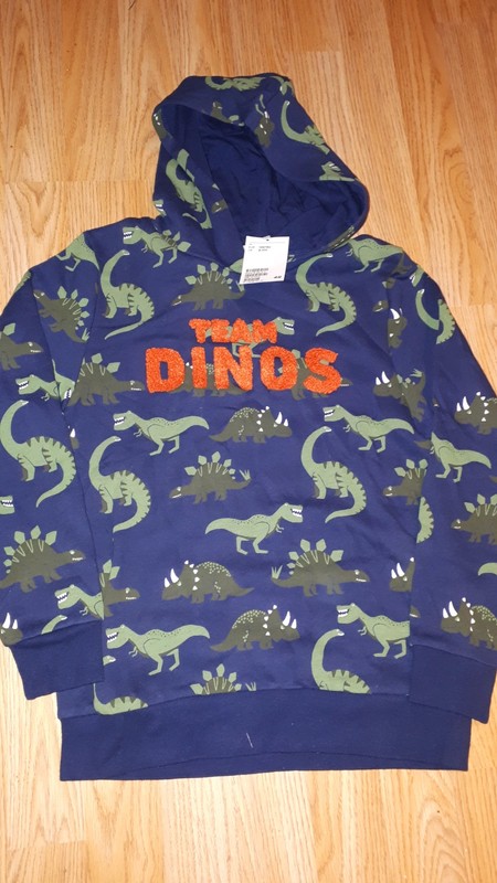 Mikina s dinosaury 8-10 h&m, h&m,140