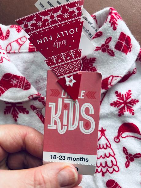 Pyžamo vánoční motiv - v. 18/23 měs., 92