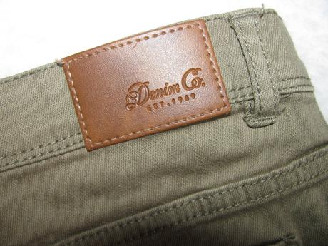 Krásné bavlněné strečové khaki šortky/unisex, denim co,116