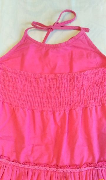 +++růžové šaty h&m+++, h&m,128