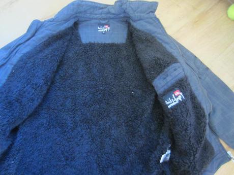 Kostkovaná bunda s kožíškem , quiksilver,l