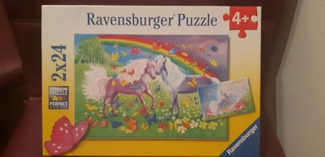 Puzzle s koňmi, koně, 