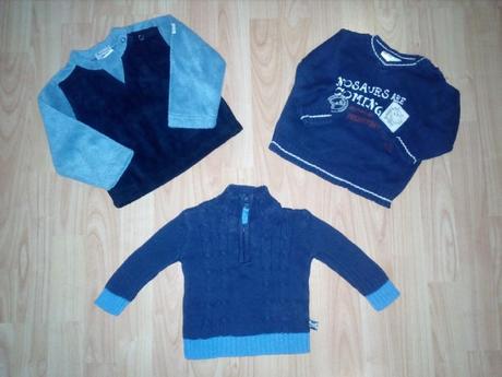 Set svetry, body, trička a dupačky vel.74-80, 68–80