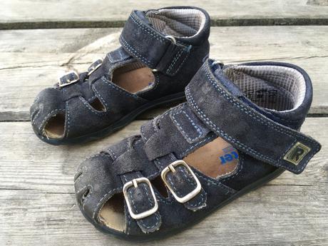 Kožené sandálky richter, vel. 25, richter,25