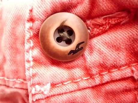 Chino červenoružový melír 32, hollister,m