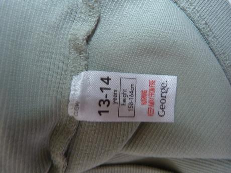 George žebrované tričko vel. 164, george,164