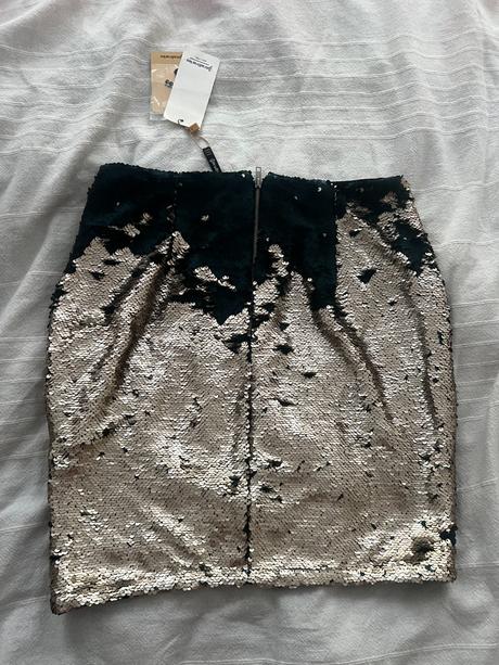 Nová flitrovaná sukně stradivarius vel. m, stradivarius,m