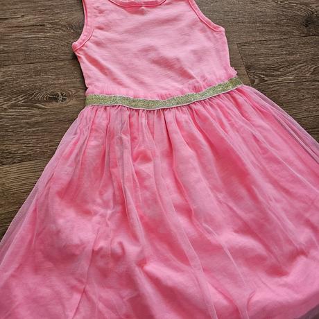 Dívčí růžové šaty pepco vel. 122, pepco,122