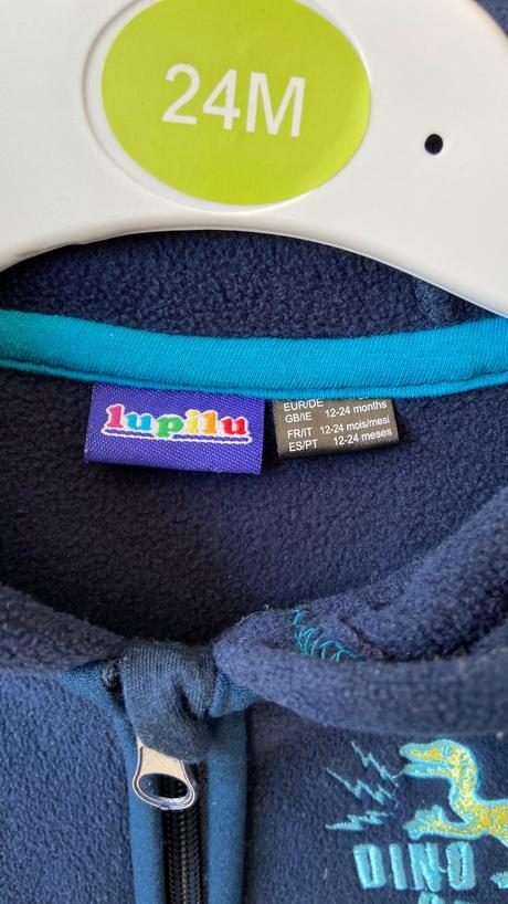 Dětská teploučká mikinka vel.12-24 měsíců, lupilu,86