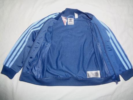 Nádherná šedomodrá sportovní bunda adidas, adidas,110
