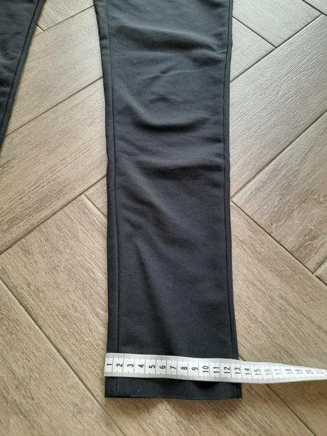 Černé skinny 7/8 kalhoty reserved, reserved,xs