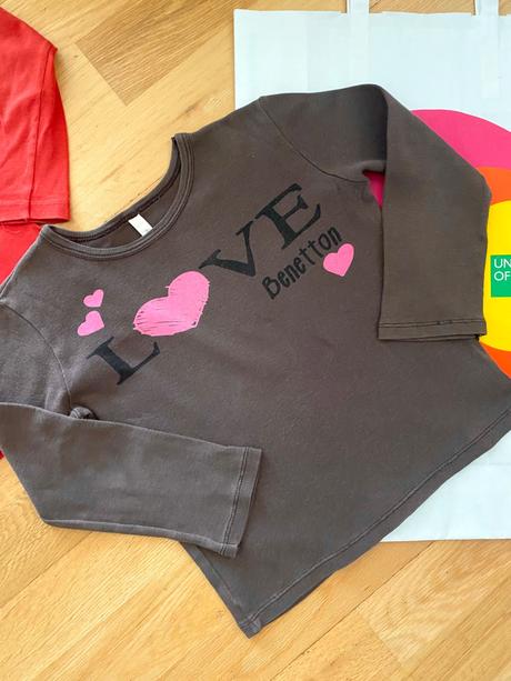 Benetton set 2x tričko 90, 18-24m, benetton,86