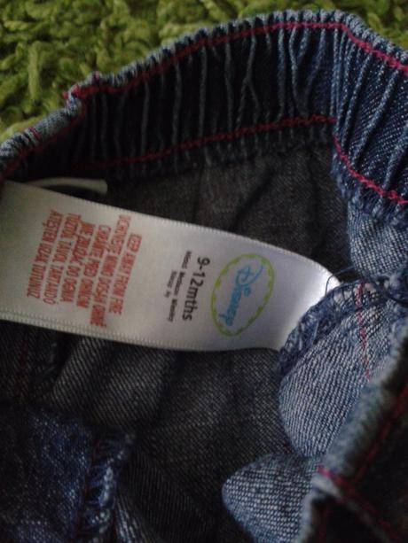 Riflové kalhoty minniemouse, disney,80