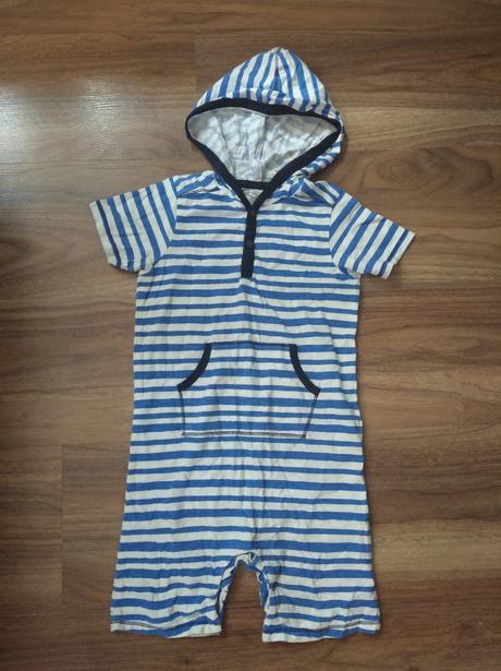 Letní overal s kapucí, h&m,92