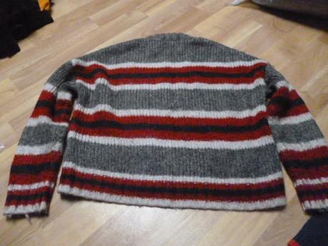 Pruhatý svetr vel.l-xl pro maminy, primark,l