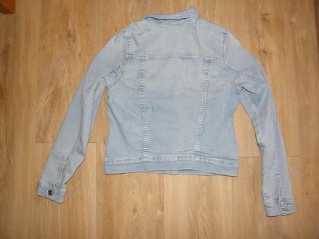 Dívčí riflová / džínová bunda zn. h&m vel.152, h&m,152